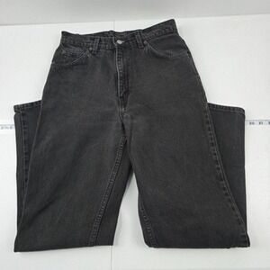 Vintage Levi's orange tab jeans 921‎ tapered fit black 12 med womens 4251 90's